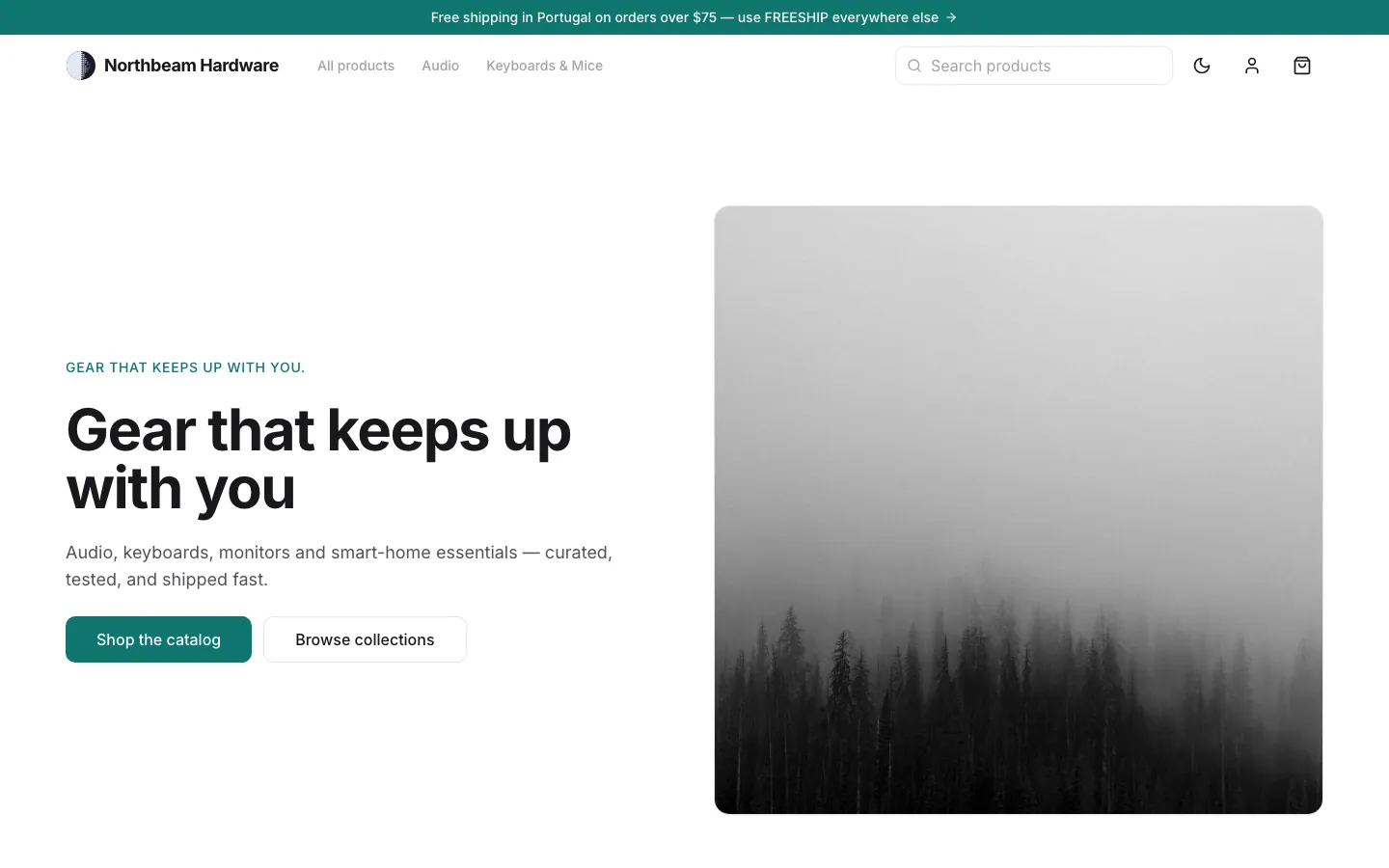 Online Store — Home
